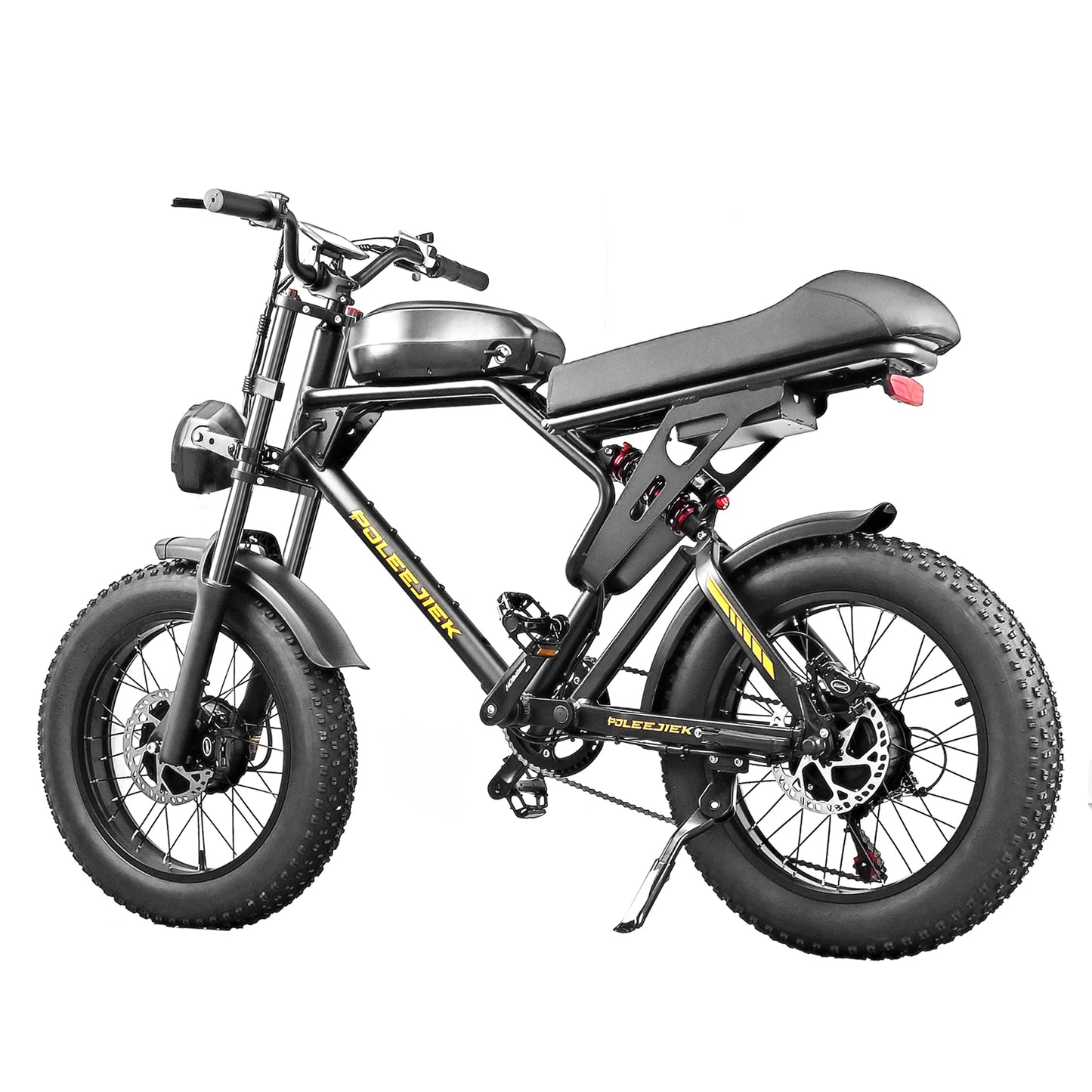 POLEEJIEK PLJ-F4 adult electric bicycle 1500W*2 road E-bike 48V25.6AH city ebike,  fat tire E-Mountain bike