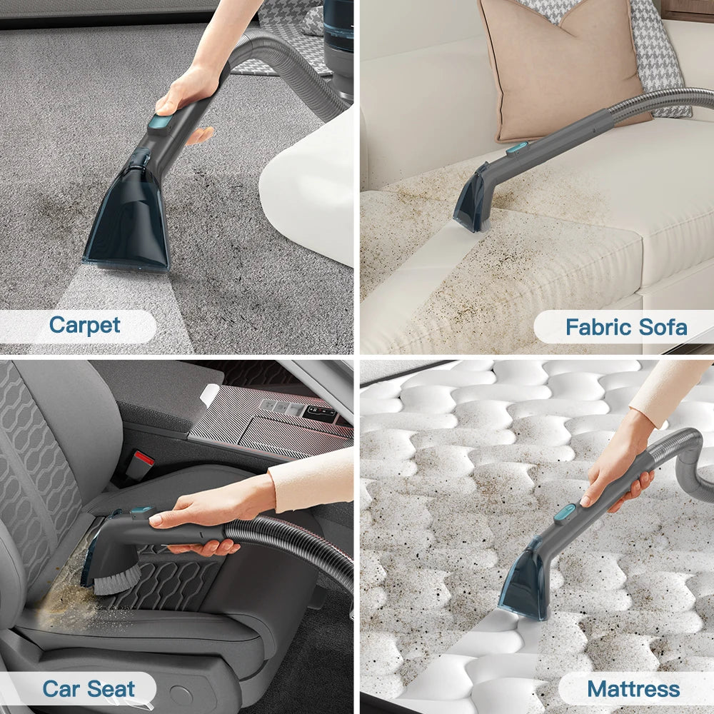 PrettyCare PC808 Cordless Carpet and Spot Vacuum Cleaner