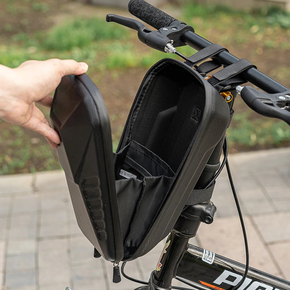 Electric Scooter Bag Storage Electric Bike Handlebar Bag Scooter Storage Bag with Large Capacity Waterproof Front Handlebar Bag