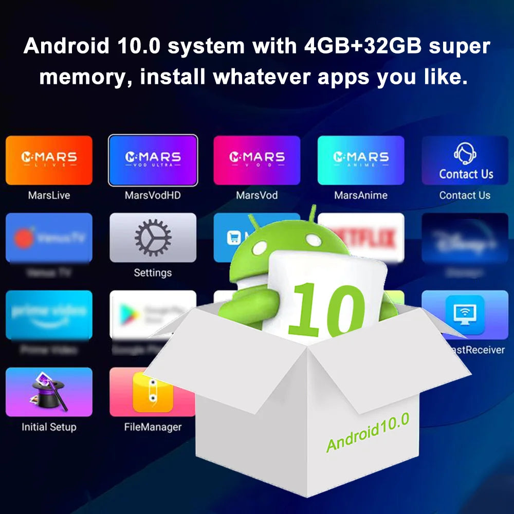 Free Sat We2uSat K3 Pro 6K HDR Android TV SetTopBox