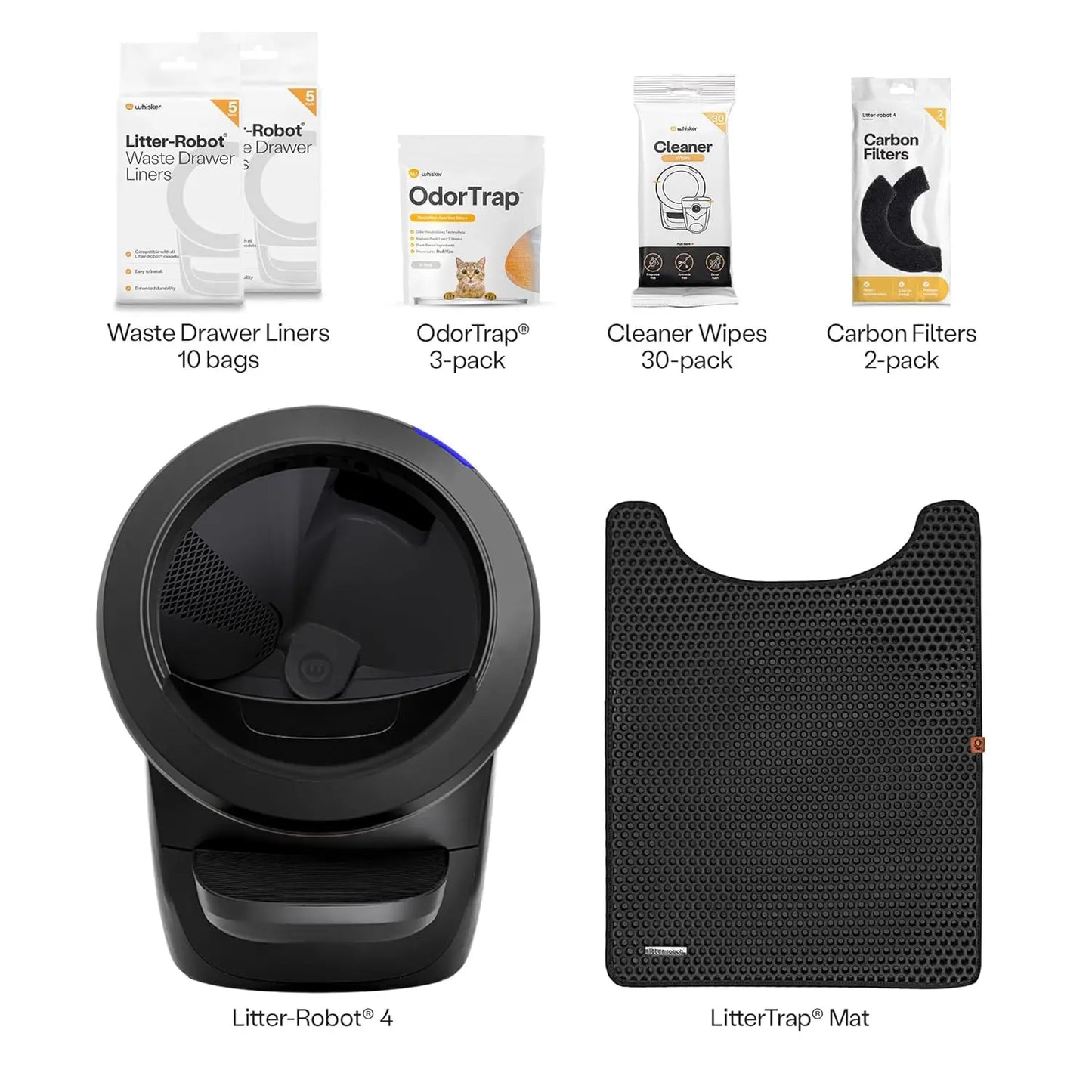 Litter-Robot 4 Supply Set For Automatic Self-Cleaning Litter Box