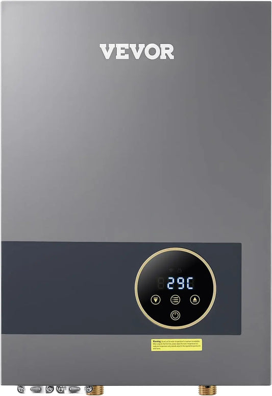 36KW 240V Electric Tankless Water Heater With LCD Touch Control