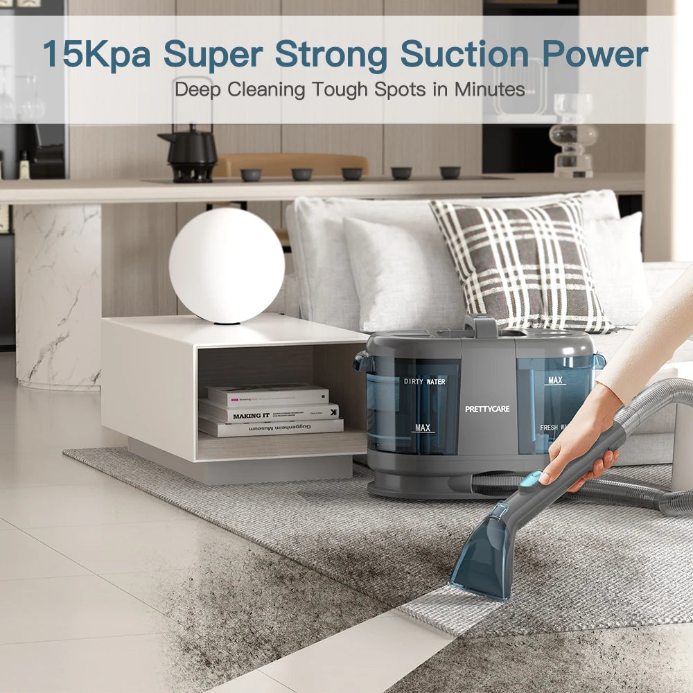 PrettyCare PC808 Cordless Carpet and Spot Vacuum Cleaner