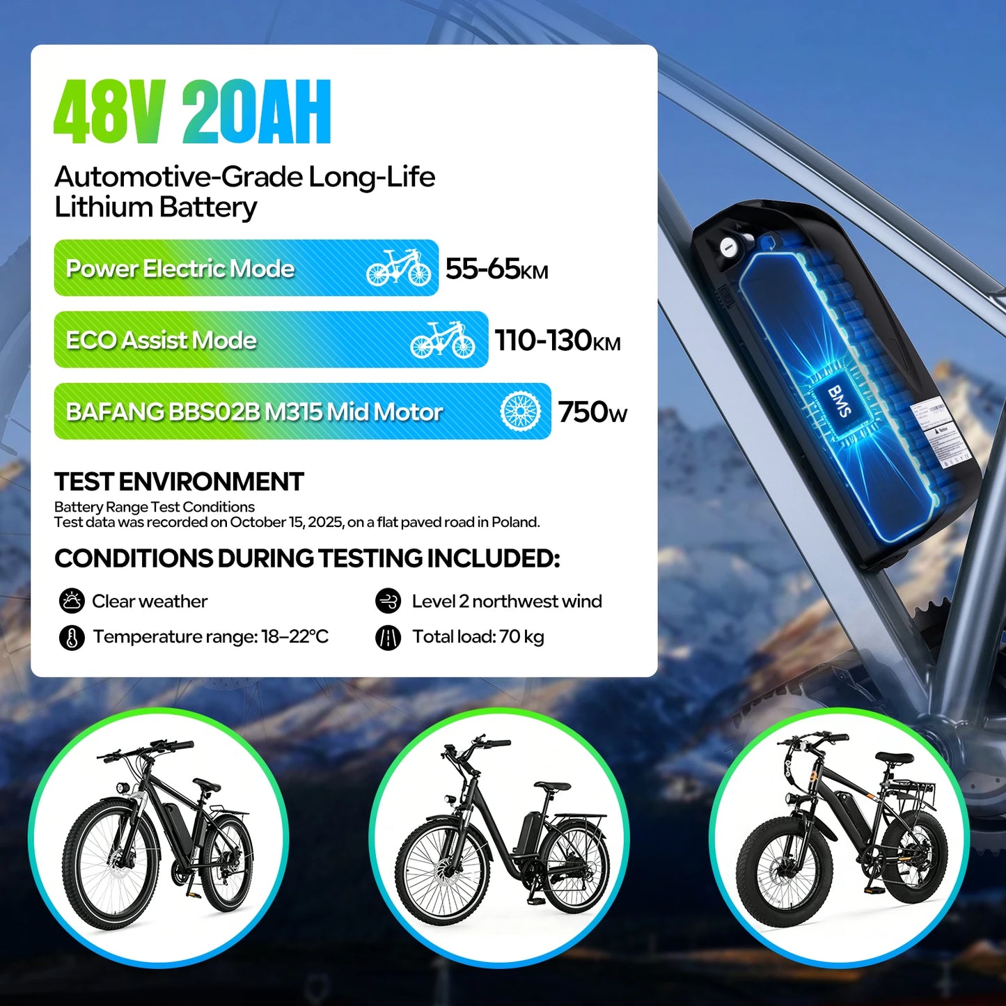 [3 Day Delivery ] Electric Bike Battery 20Ah 30Ah Hailong 48V 36V 52V eBike Downtube Lithium Battery Pack for 250W-1500W Motor