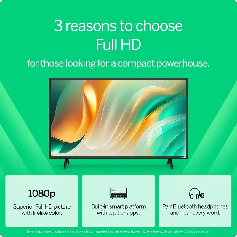 Full HD Smart TV With DTS Virtual X Alexa Google Cast Built In Bluetooth