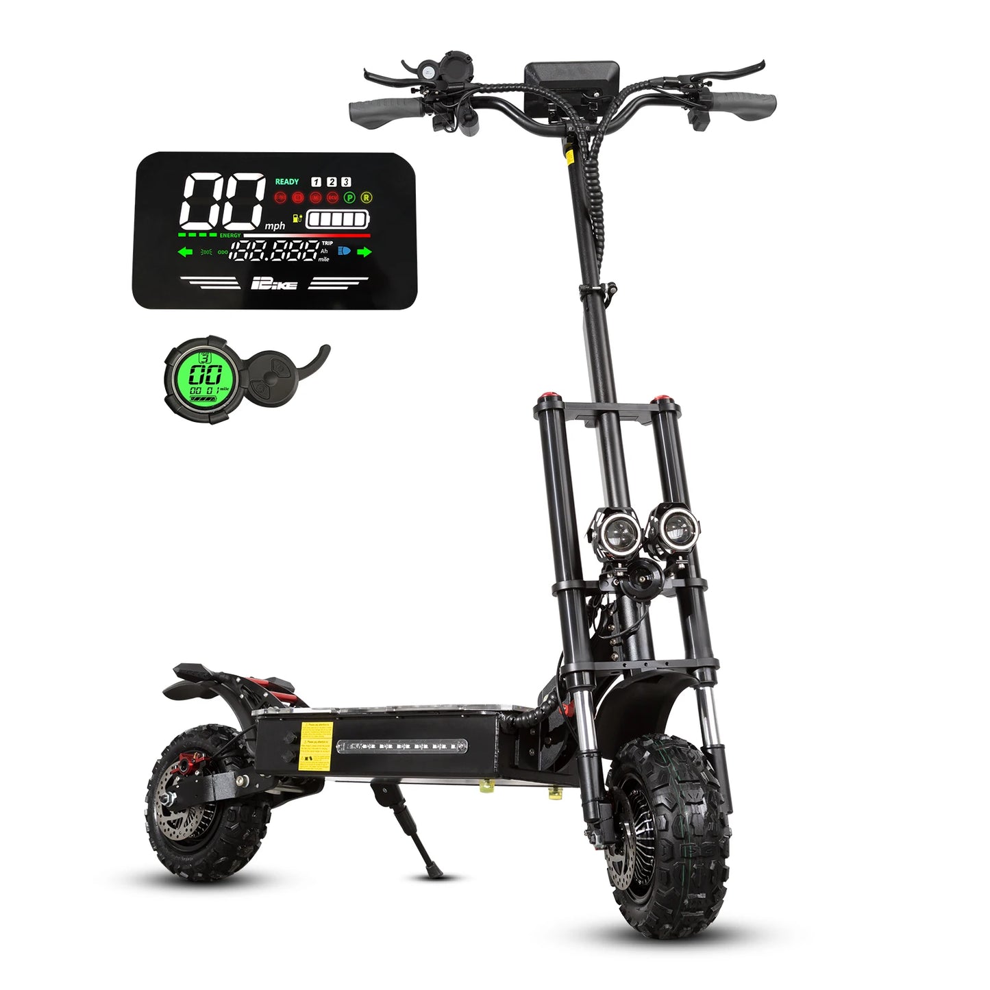 Arwibon Q12 PRO EU US UK Warehouse Adult Electric Scooter High Speed 80 km/h 11 Inch 3000w Dual Motor 60v 38ah Folding Electric