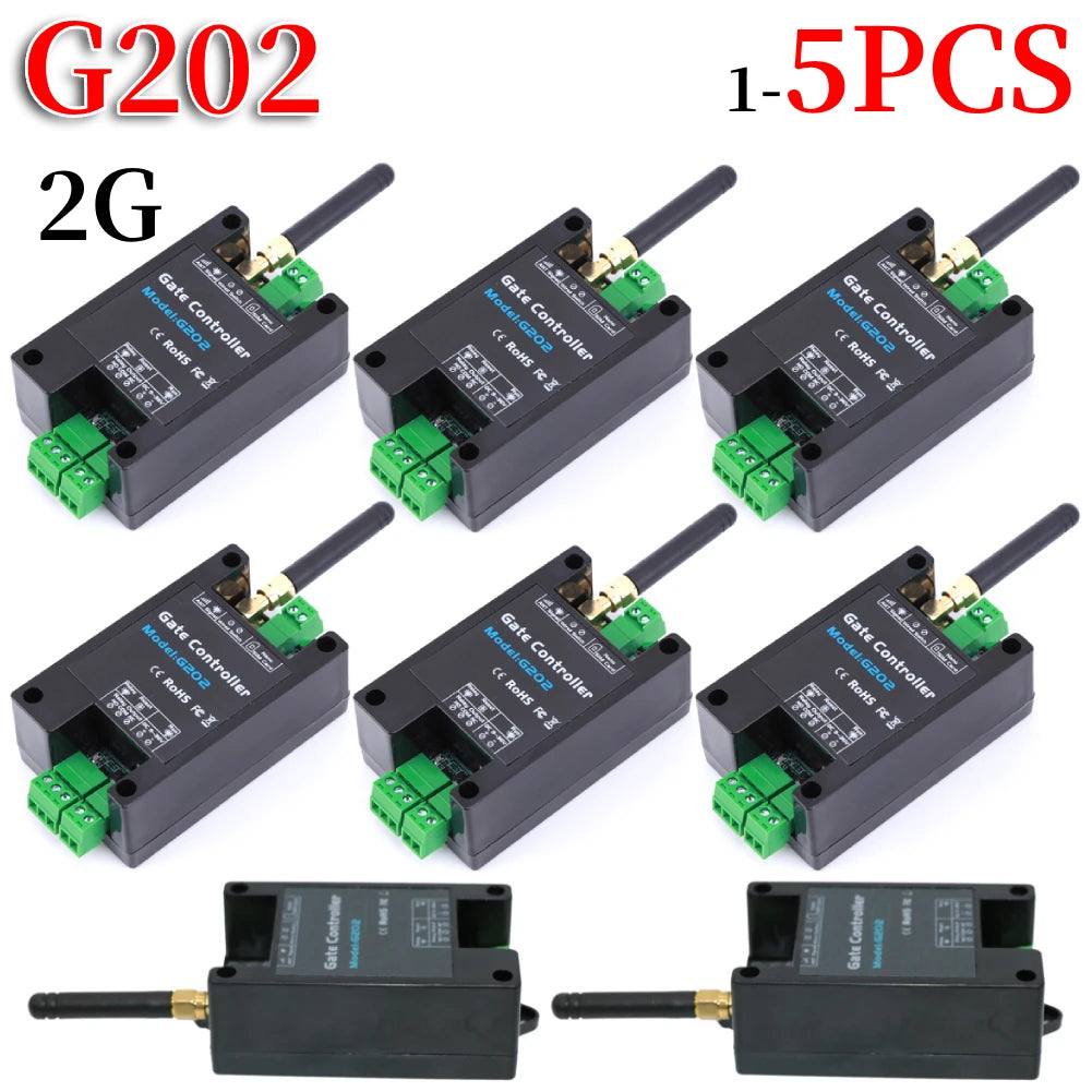 G202 2G Remote Control 200 Users GSM Gate Opener Relay Switch Door Access Wireless Door Opener By Free Call 850/900/1800/1900MHz