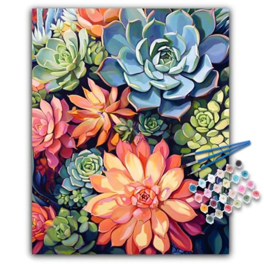 Paint by Numbers Kit for Adults - Tree of Life Acrylic Adult Paint by Number Kits on Canvas for Beginner, Tree of Life DIY Oil
