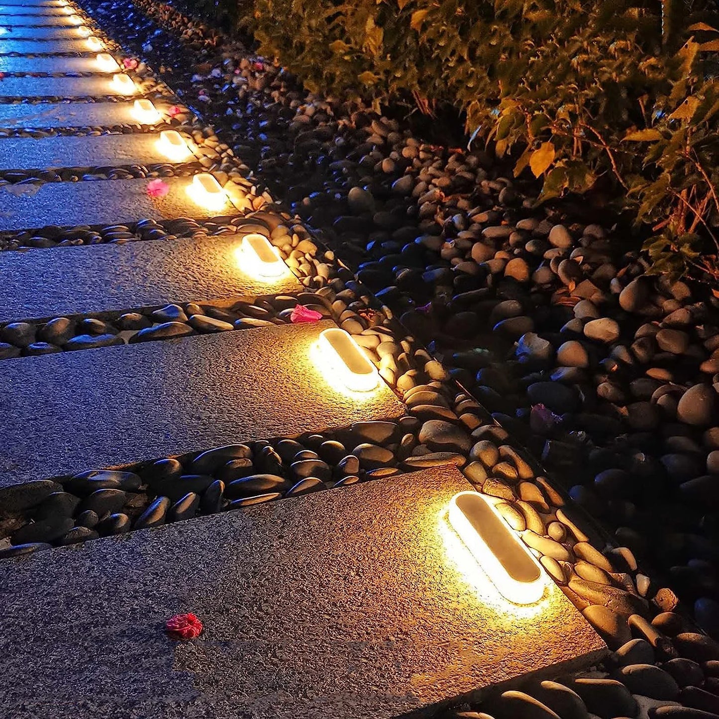 Solar Deck Lights IP68 Waterproof 5 Ton Anti Pressure
