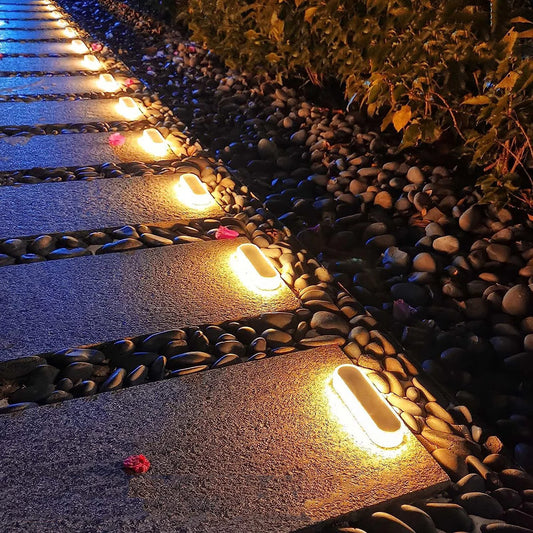 Solar Deck Lights IP68 Waterproof 5 Ton Anti Pressure