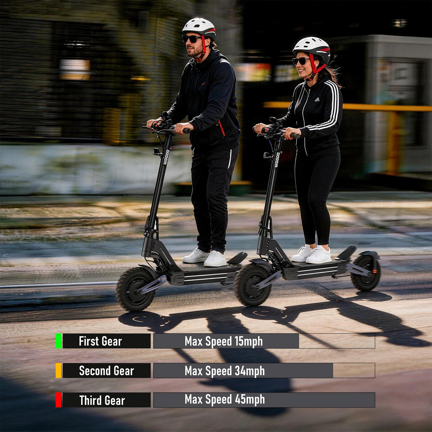 Dual 4000W Motor Electric Scooter for Adults 45MPH Fast E-Scooter 60V 27Ah 11" Off-Road Vacuum Tires 330lbs Heavy Duty