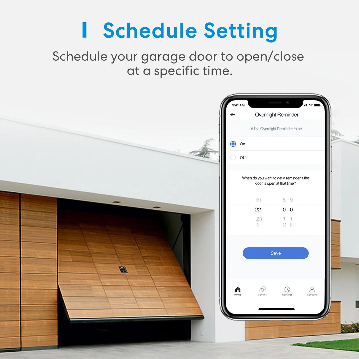 Meross HomeKit Smart WiFi Garage Door Opener MSG100 Remote Control Support Alexa Google Assistant SmartThings
