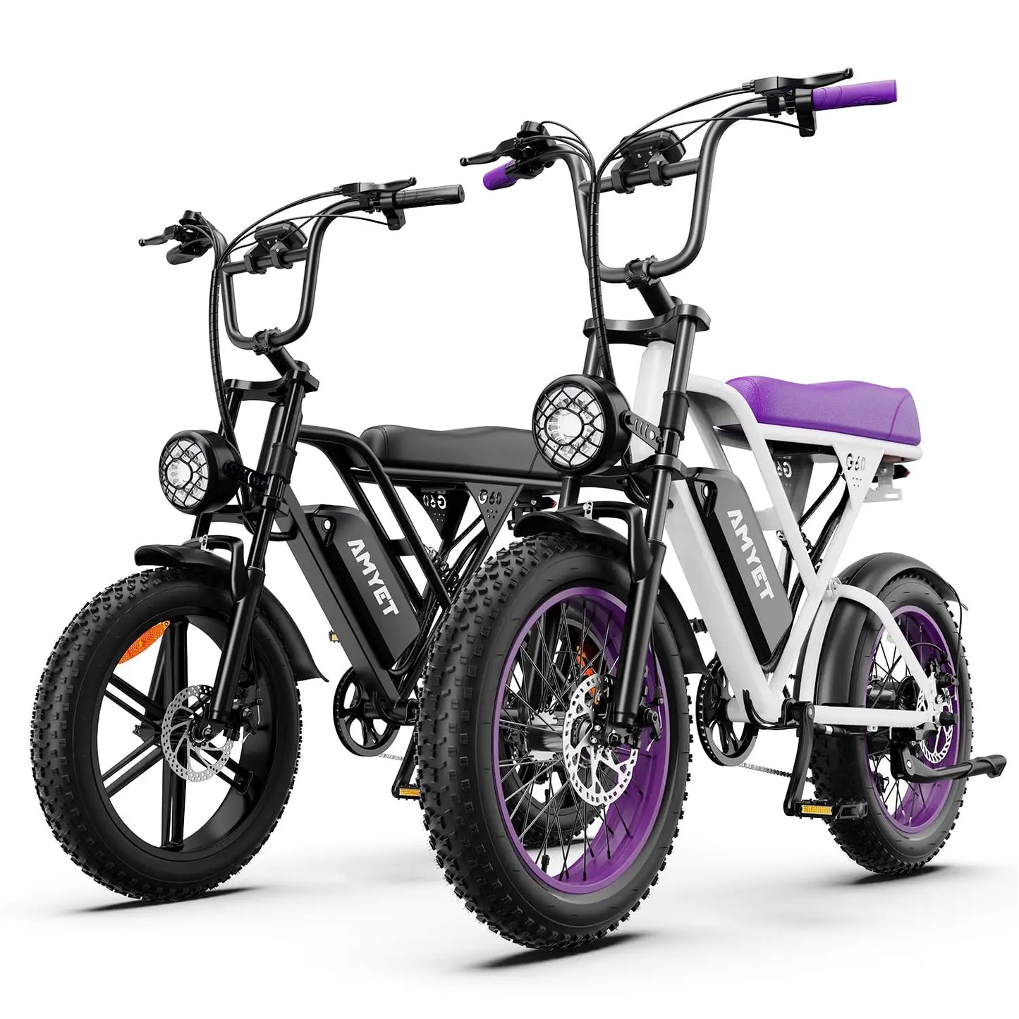 V9-G60 Electric Bike for Adults, 48V 20Ah(960WH) Ebike with Removable Battery, 20" Fat Tire E Dirt Bike,Dual Shock, Customized