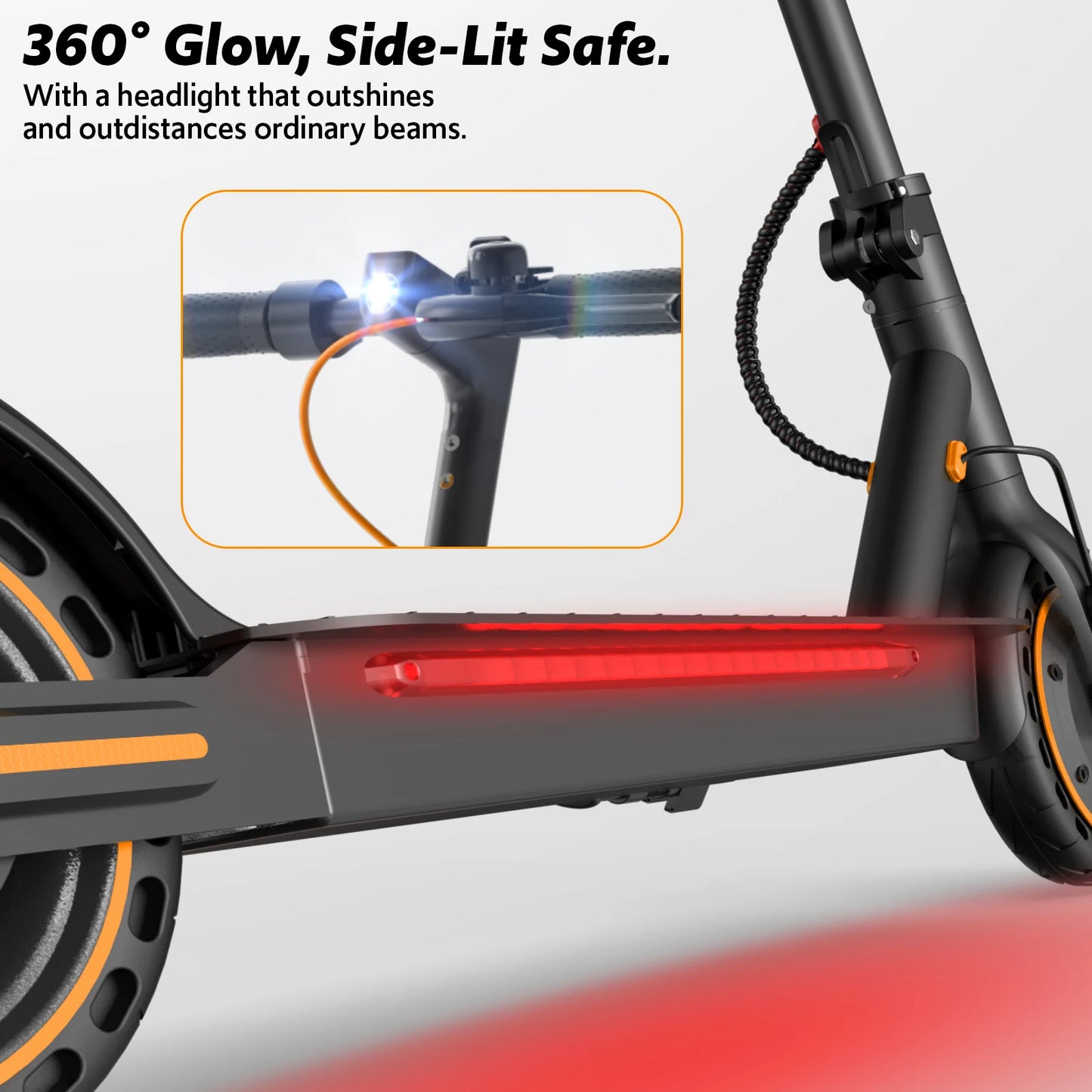 A11 Foldable Electric Scooter 550W 19 Miles Range App