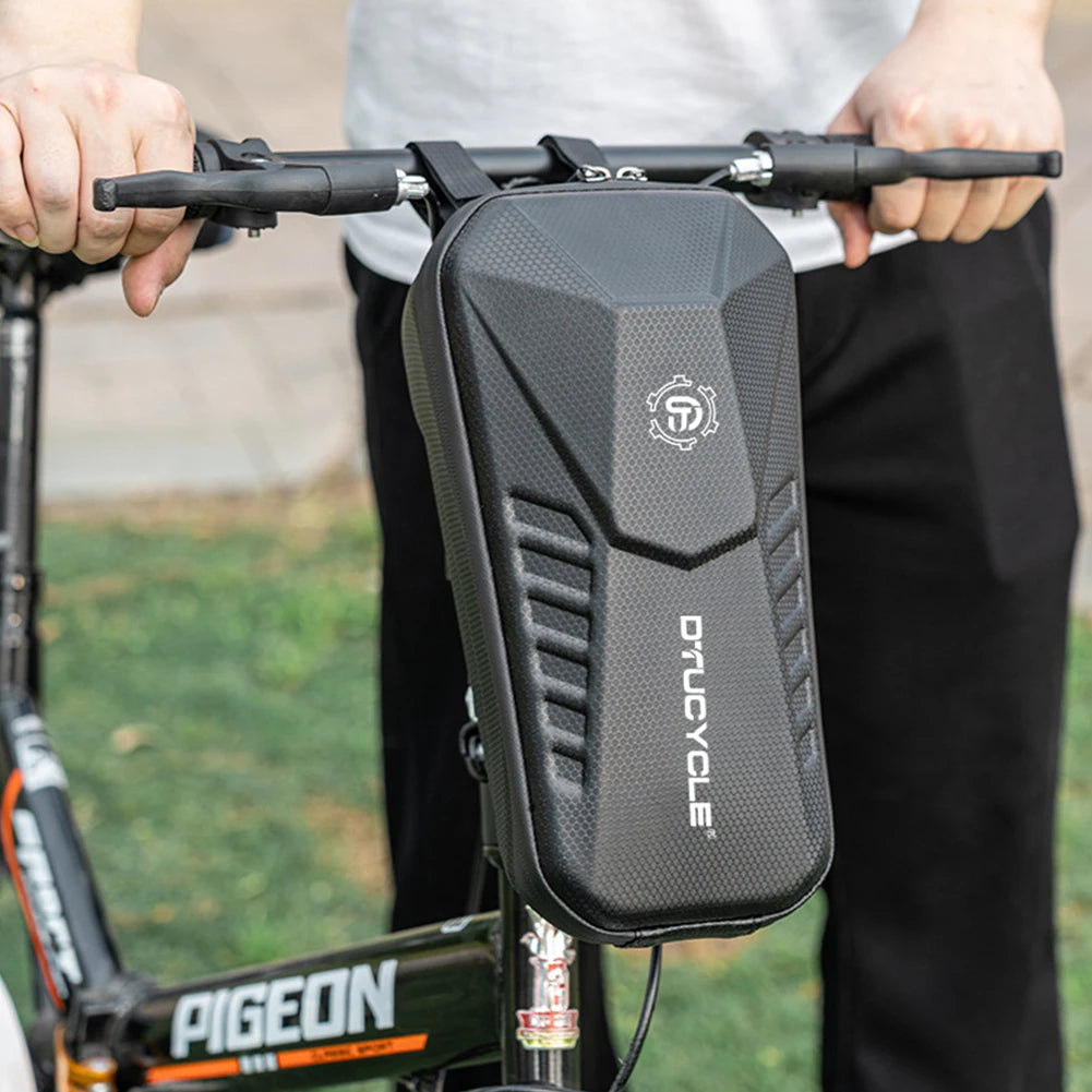 Electric Scooter Bag Storage Electric Bike Handlebar Bag Scooter Storage Bag with Large Capacity Waterproof Front Handlebar Bag
