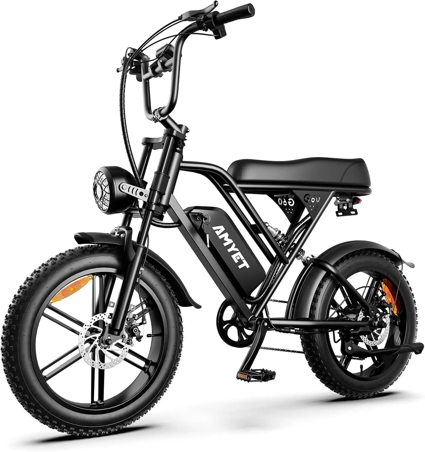 V9-G60 Electric Bike for Adults, 48V 20Ah(960WH) Ebike with Removable Battery, 20" Fat Tire E Dirt Bike,Dual Shock, Customized