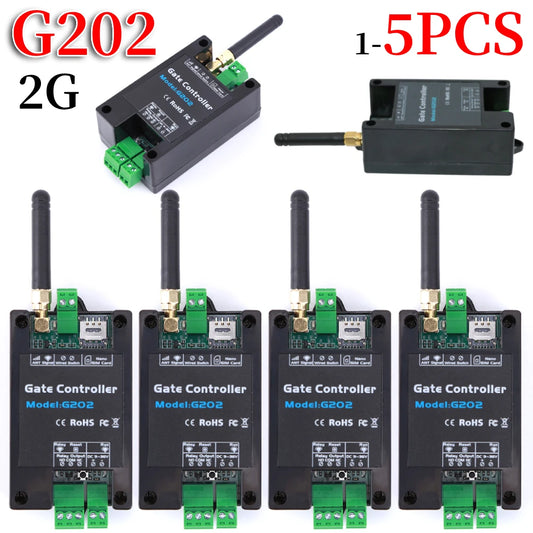 G202 2G Remote Control 200 Users GSM Gate Opener Relay Switch Door Access Wireless Door Opener By Free Call 850/900/1800/1900MHz
