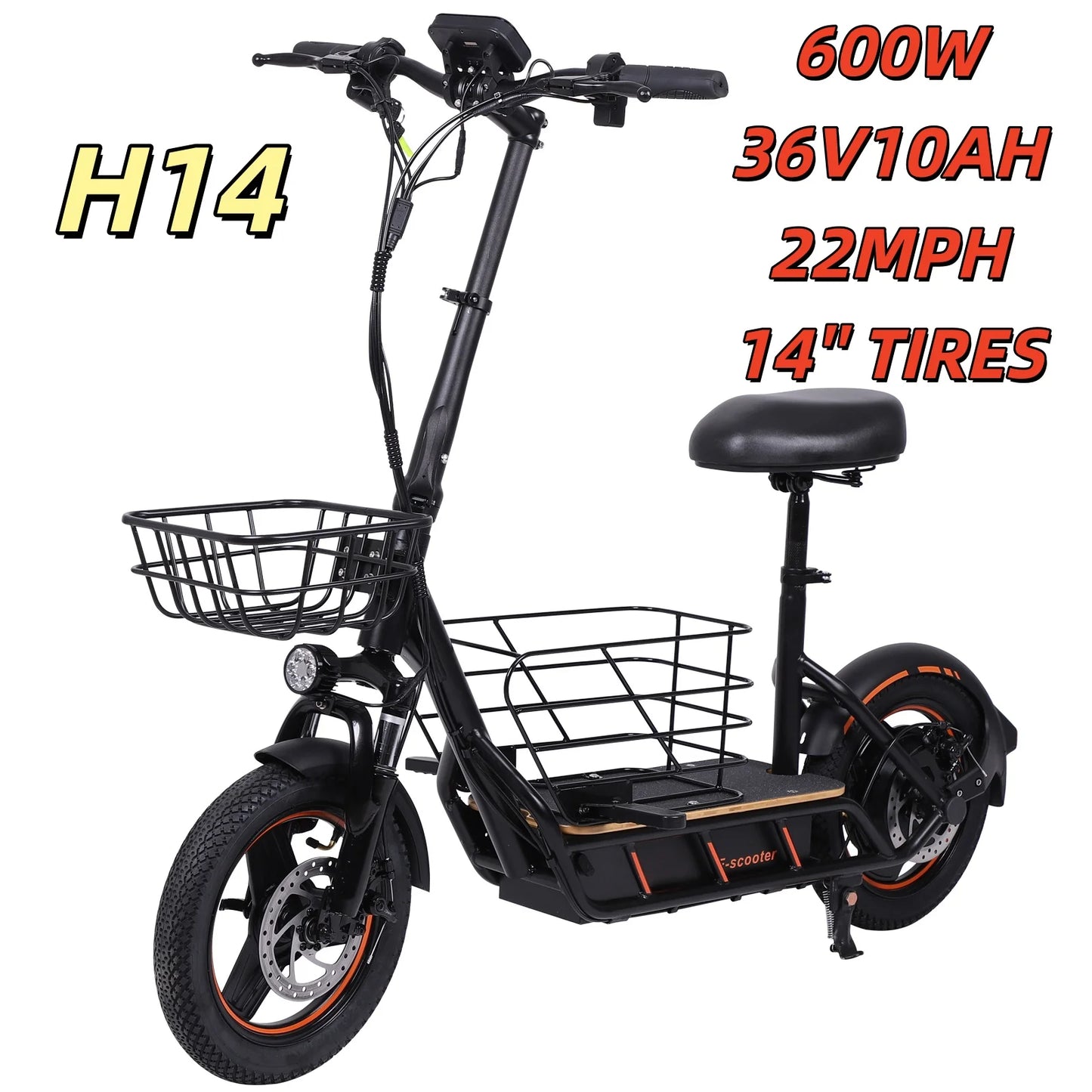 EOEOTWO 1200W Off Road Electric Scooter For Adults 30MPH 48V